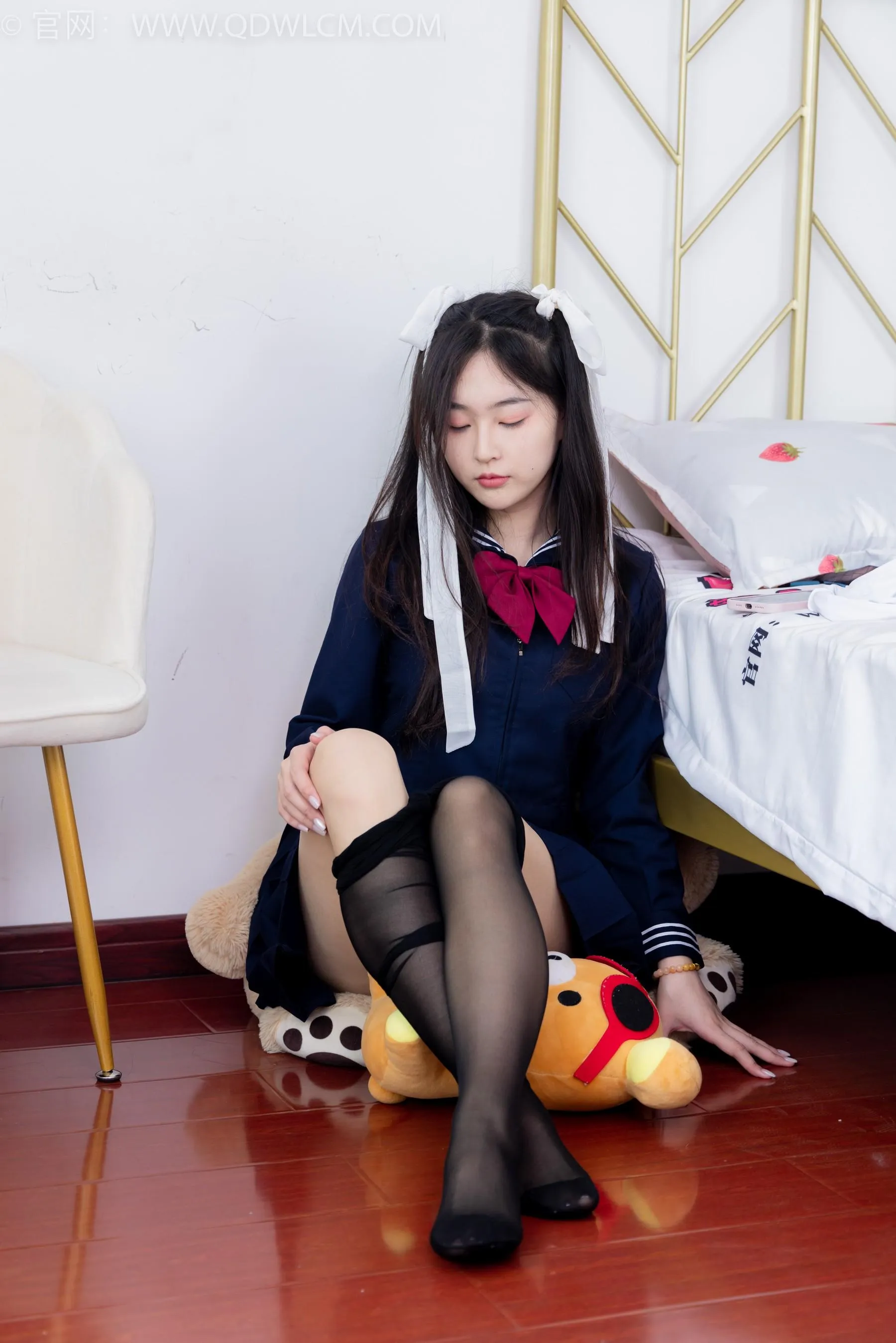 物恋传媒 NO.1544 美兔-学院少女 [151P]插图6